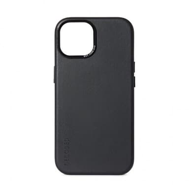 Decoded iPhone 15 Pro Max Kuori Leather Backcover Musta