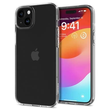 Spigen iPhone 15 Plus Kuori Liquid Crystal Crystal Clear