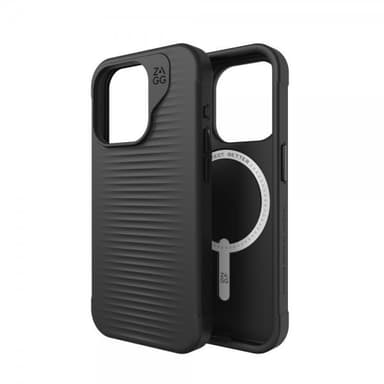 ZAGG iPhone 15 Pro Kuori Luxe Snap Musta
