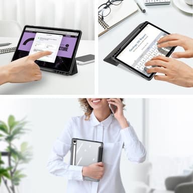 DUX DUCIS Samsung Galaxy Tab S9 SM-X710 SM-X716 Kotelo TOBY Series Musta