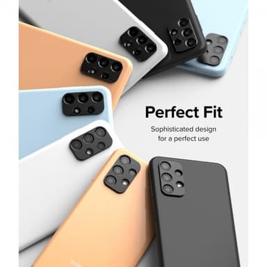 Ringke Samsung Galaxy A13 4G Kameran linssinsuojus Camera Styling Musta
