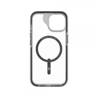 ZAGG iPhone 13/iPhone 14/iPhone 15 Kuori Santa Cruz Snap Musta
