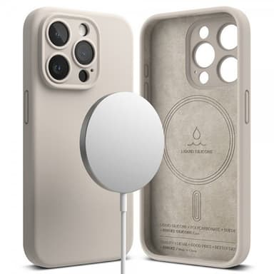 Ringke iPhone 15 Pro Kuori Silicone Magnetic Stone