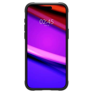 Spigen iPhone 15 Pro Kuori Rugged Armor MagFit Matte Black