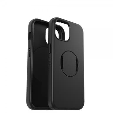 Otterbox iPhone 13/14/15 Kuori OtterGrip Symmetry MagSafe Musta