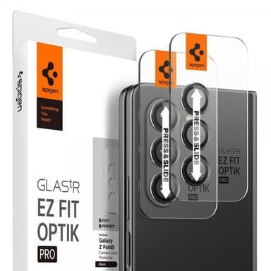 Spigen Samsung Galaxy Z Fold 5 Kameran linssinsuojus GLAS.tR EZ Fit Optik Pro 2-pakkaus