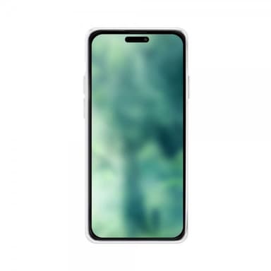 XQISIT iPhone 15 Pro Kuori Flex Case MagSafe Läpinäkyvä Kirkas