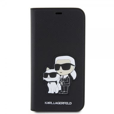 Karl Lagerfeld iPhone 11 Kotelo NFT Saffiano Musta