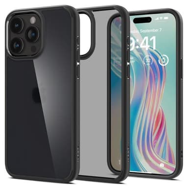 Spigen iPhone 15 Pro Max Kuori Ultra Hybrid Frost Black