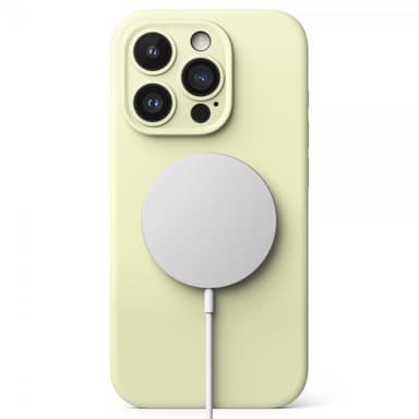 Ringke iPhone 15 Pro Max Kuori Silicone Magnetic Sunny Lime