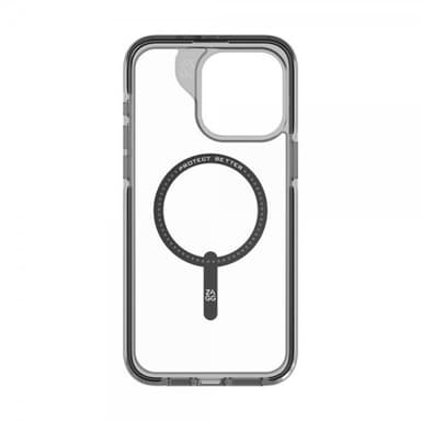 ZAGG iPhone 15 Pro Max Kuori Santa Cruz Snap Musta