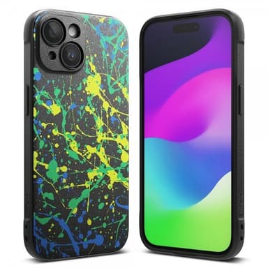 Ringke iPhone 15 Kuori Onyx Design Action Painting