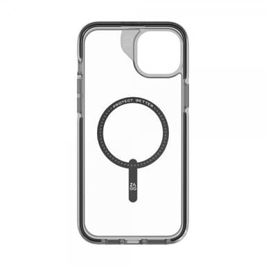 ZAGG iPhone 14 Plus/iPhone 15 Plus Kuori Santa Cruz Snap Musta
