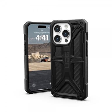 Urban Armor Gear (UAG) iPhone 15 Pro Kuori Monarch Carbon Fiber