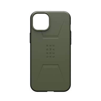 Urban Armor Gear (UAG) iPhone 15 Plus Kuori Civilian MagSafe Olive Drab