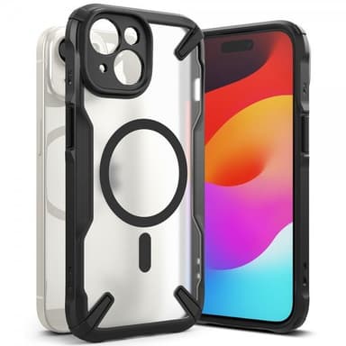 Ringke iPhone 15 Plus Kuori Fusion X Magnetic Matte Black