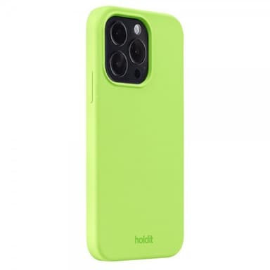 holdit iPhone 14 Pro Kuori Silikoni Acid Green
