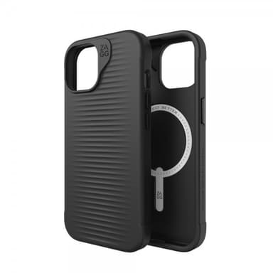 ZAGG iPhone 13/iPhone 14/iPhone 15 Kuori Luxe Snap Musta