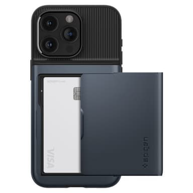 Spigen iPhone 15 Pro Kuori Slim Armor CS Metal Slate