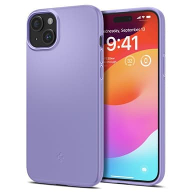 Spigen iPhone 15 Kuori Thin Fit Iris Purple