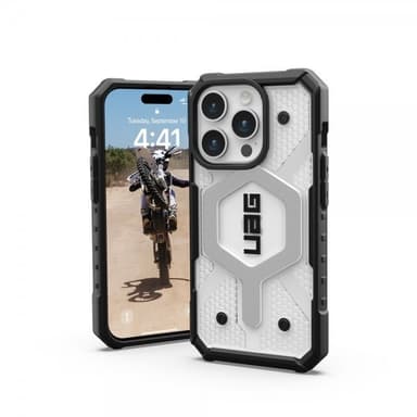 Urban Armor Gear (UAG) iPhone 15 Pro Kuori Pathfinder MagSafe Ice