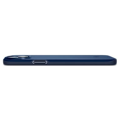 Spigen iPhone 15 Kuori Thin Fit Navy Blue