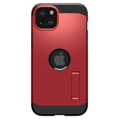 Spigen iPhone 15 Kuori Tough Armor MagFit Punainen