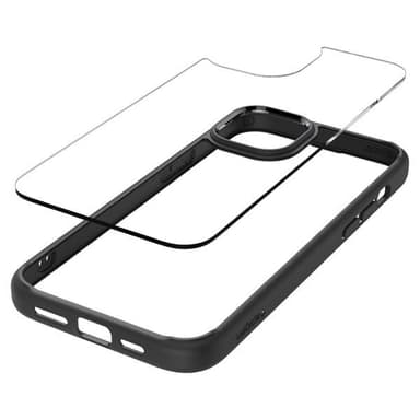 Spigen iPhone 15 Kuori Ultra Hybrid Matte Matte Black