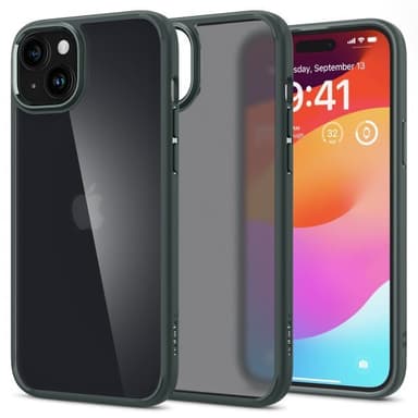 Spigen iPhone 15 Kuori Ultra Hybrid Frost Green