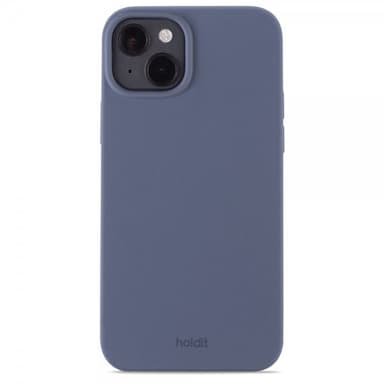 holdit iPhone 15 Plus Kuori Silikoni Pacific Blue