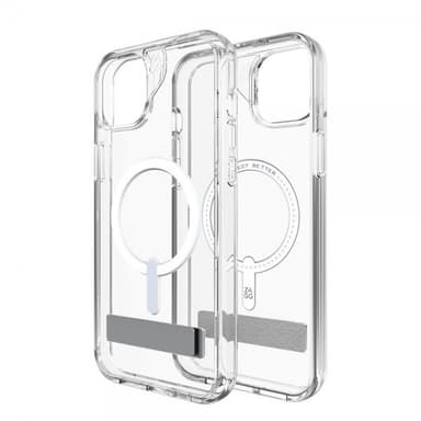 ZAGG iPhone 14 Plus/iPhone 15 Plus Kuori Crystal Palace Snap Kickstand Clear