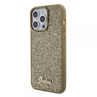 Guess iPhone 15 Pro Max Kuori Square Mirror Kulta