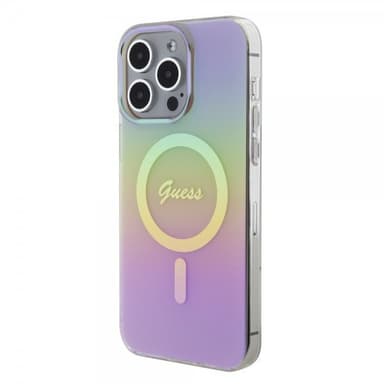 Guess iPhone 15 Pro Max Kuori Script MagSafe Vaaleanpunainen