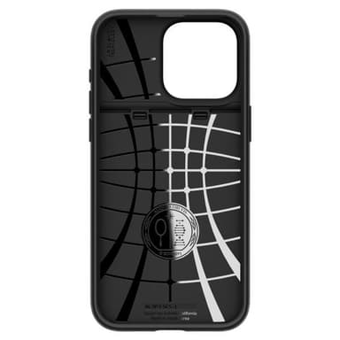 Spigen iPhone 15 Pro Max Kuori Slim Armor CS Musta