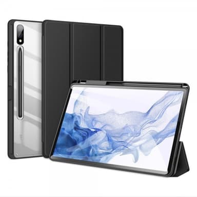 DUX DUCIS Samsung Galaxy Tab S9 Plus SM-X810 SM-X816 Kotelo TOBY Series Musta