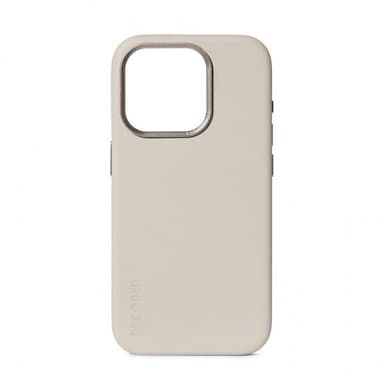 Decoded iPhone 15 Plus Kuori Leather Backcover Clay