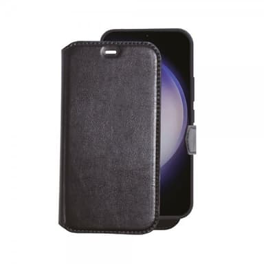 Champion Samsung Galaxy S23 Kotelo 2-in-1 Slim Wallet Case Musta