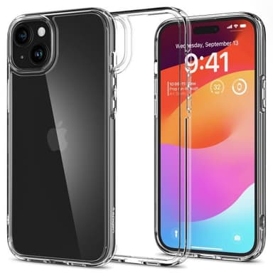 Spigen iPhone 15 Plus Kuori Ultra Hybrid Crystal Clear