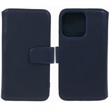 Nordic Covers iPhone 15 Pro Max Kotelo Essential Leather Heron Blue