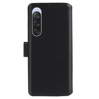 Nordic Covers Sony Xperia 10 V Kotelo Essential Leather Raven Black