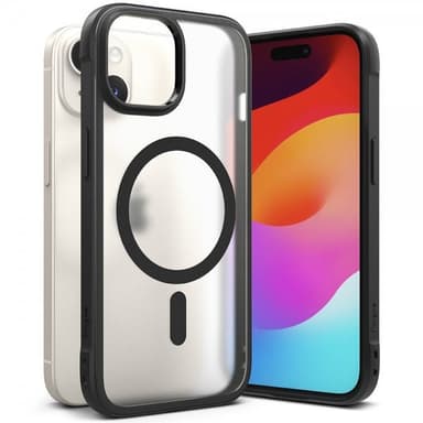 Ringke iPhone 15 Kuori Fusion Bold Magnetic Matte Black
