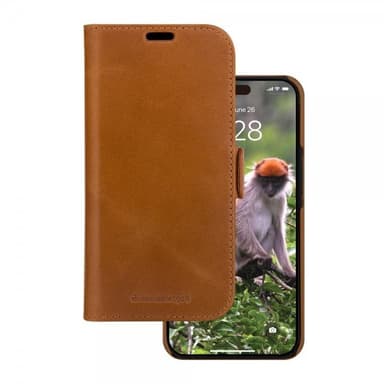 dbramante1928 iPhone 15 Plus Kotelo Lynge Tan