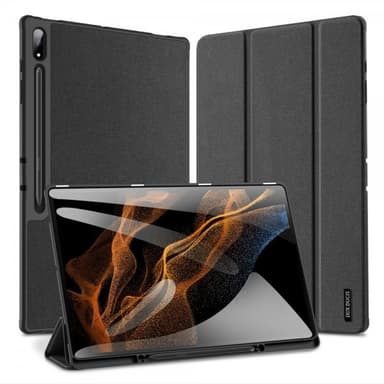 DUX DUCIS Samsung Galaxy Tab S9 Ultra SM-X910 SM-X916 Kotelo Domo Series Musta