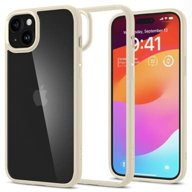 Spigen iPhone 15 Kuori Ultra Hybrid Sand Beige