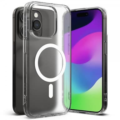 Ringke iPhone 15 Pro Max Kuori Fusion Magnetic Matte Clear