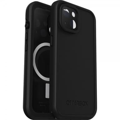 Otterbox iPhone 15 Kuori Fre MagSafe Musta