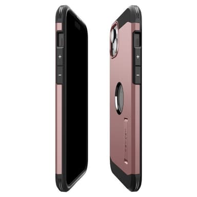 Spigen iPhone 15 Kuori Tough Armor MagFit Rose Gold