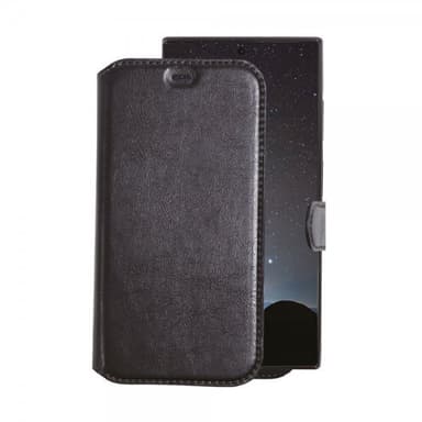 Champion Samsung Galaxy S23 Ultra Kotelo 2-in-1 Slim Wallet Case Musta