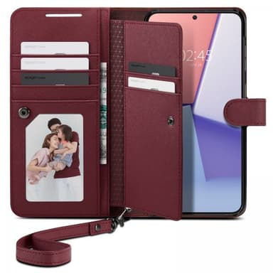 Spigen Samsung Galaxy S23 Plus Kotelo Burgundy