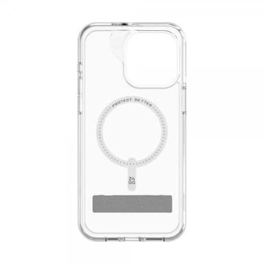 ZAGG iPhone 15 Pro Max Kuori Crystal Palace Snap Kickstand Clear
